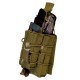 Подсумок открытый для магазинов 1+1 пистолетный. Molle, МТР.