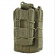 Подсумок открытый для магазинов 1+1 пистолетный. Molle, Олива.