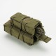 Подсумок открытый для магазинов 1+1 пистолетный. Molle, Олива.