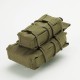 Подсумок открытый для магазинов 1+1 пистолетный. Molle, Олива.