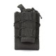 Подсумок открытый для магазинов 1+1 пистолетный. Molle, Чёрный .