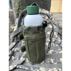 Тактический чехол для термоса ( бутылки). Олива.