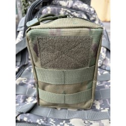  Утилитарный тактический подсумок. Малый. Molle. HDT-camo FG.
