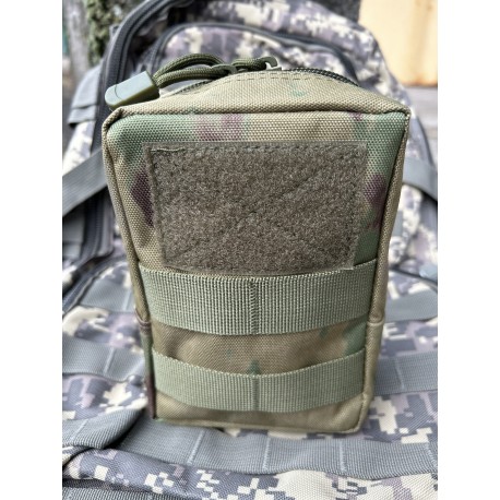 Утилитарный тактический подсумок. Малый. Molle. HDT-camo FG.