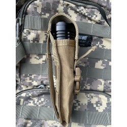 Подсумок армейский для  фонарика и аксессуаров. MOLLE. Койот.  