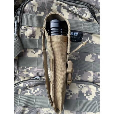 Подсумок армейский для  фонарика и аксессуаров. MOLLE. Койот.  