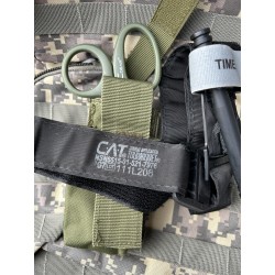 Жгут-турникет САТ (оригинал) и ножниц в Чехле-держателе . Molle. Олива.