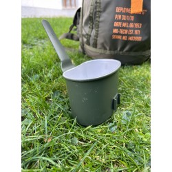 кружка BW под флягу. Алюминий. б/у Германия.