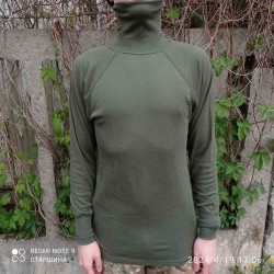 Водолазка KLU Royal Air Force огнестойкая. Серо-зеленая. Голландия. 