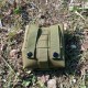 Подсумок. Сброс для магазинов. Увеличенный.  Олива.