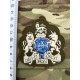 Шеврон Warrant Officer Class 1(Уорент-офицер 1 класса. Прапорщик) олива.  Вышивка белой нитью.