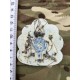 Шеврон Warrant Officer Class 1(Уорент-офицер 1 класса. Прапорщик) олива.  Вышивка белой нитью.