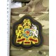Шеврон Warrant Officer Class 1(Уорент-офицер 1 класса. Прапорщик) олива. чёрная полоса.