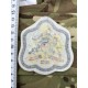Шеврон Warrant Officer Class 1(Уорент-офицер 1 класса. Прапорщик) олива. чёрная полоса.