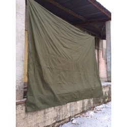 Тент Баша армейский Голландия, 5х4 метра, Олива. б/у