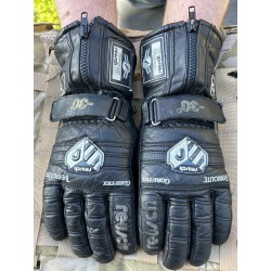 Перчатки мотоциклетные кожа Гортекс. Thermolite. Reusch .-30. Чёрные.