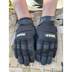 Защитные перчатки. OXXA. X-MEX-600.Чёрные. Голландия.бу