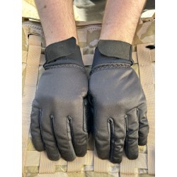 Перчатки полицейские, текстиль. AGU. Police Winter. Чёрные.