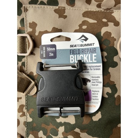 Пряжка Sea to Summit Field Repair для ремня шириной до 50 мм . Олива.