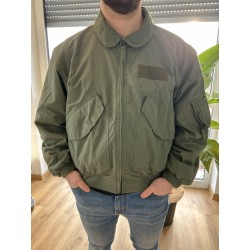 Куртка лётная ( бомбер). Зимняя. Олива. Голландия. бу