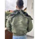 Куртка бомбер US N2B Basic. FLIEGERJACKE MIL-TEC. Олива.