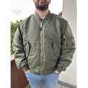 куртка US МА-1 Basic. FLIEGERJACKE MIL-TEC. Олива.