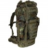 рюкзак BW Kampfrucksack, GENER.II "MOLLE", 65 l, Alu-Ausst., Flecktarn