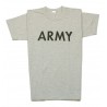 Футболка с надписью "Army"Футболка с надписью "Army". T-Shirt A.Blöchl Германия, Серая.