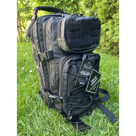 Рюкзак однолямочный Assault Pack 25L Tactical Black. Mil-Tec
