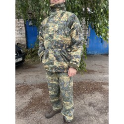 Тяжелая камуфляжная куртка,Tarnanzugjacke, schwer. Tarnanzug Neu. Австрия, бу
