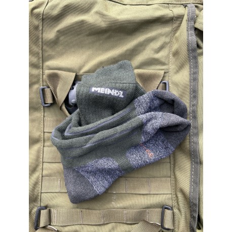Охотничьи носки Meindl, шерстяные (мериносовые) походные носки с подкладкой и усиленной пяткой.