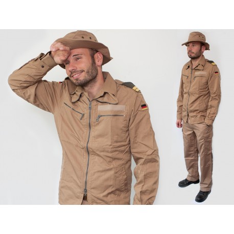 Куртка-ветровка негорючая морской-пехоты Бундесвер (Германия), Coyote