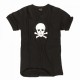 Футболка Mil-Tec Totenkopf, Чёрная