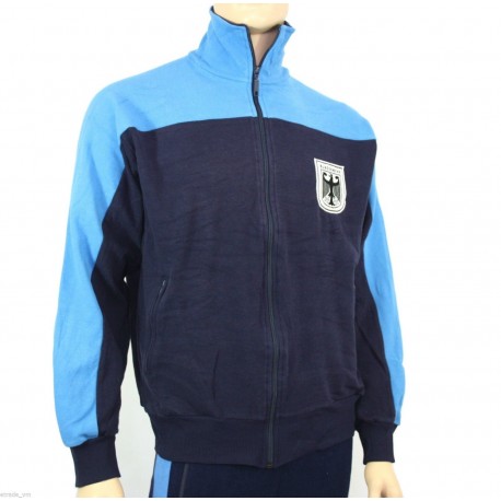 Куртка спортивная трикотажная Бундесвер (Германия), Синяя