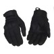 Тактические кевларовые  перчатки  Half-Gloves. Чёрные.