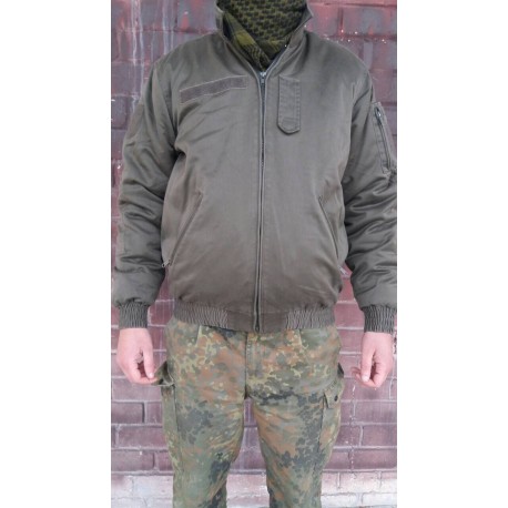 Куртка танковая Австрия. Бомбер, Олива.