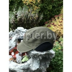 Кепка армии Австрии утепленная . Олива, б/у.