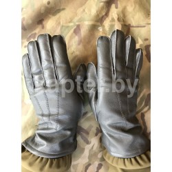 Перчатки кожаные утеплённые Голландия, Антрацит.