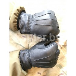 Перчатки кожаные утеплитель Thinsulate, Чёрные.