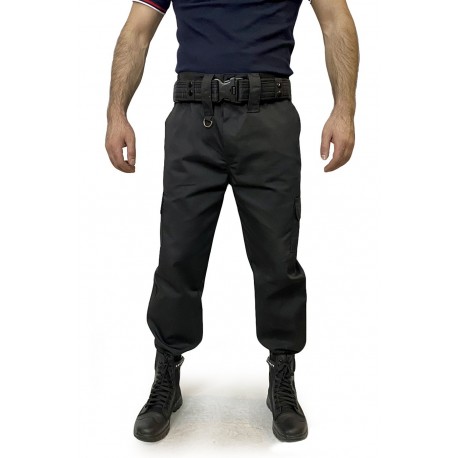 Тактический ремень с липучкой Utility Belt. Чёрный.