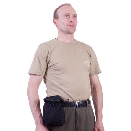 Подсумок Поясная сумка для фляги МОЛЕ. черная.