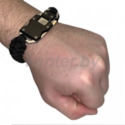 Браслет выживания ( паракорд) с ножом скрытого ношения .