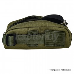 Подсумок (чехол) Тактический  MOLLE для солнцезащитных очков. Олива.