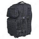 Рюкзак MIL-TEC тактический US Assault Pack Laser Cut Германия, 40л, Чёрный.