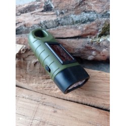 Фонарь Тактический спецназа Dynamo Solar Tac Flashlight Олива.