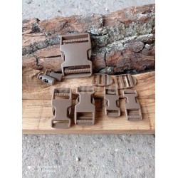 Набор фурнитуры: fastex и пряжек Mil-Tec из 9 предметов. Олива.