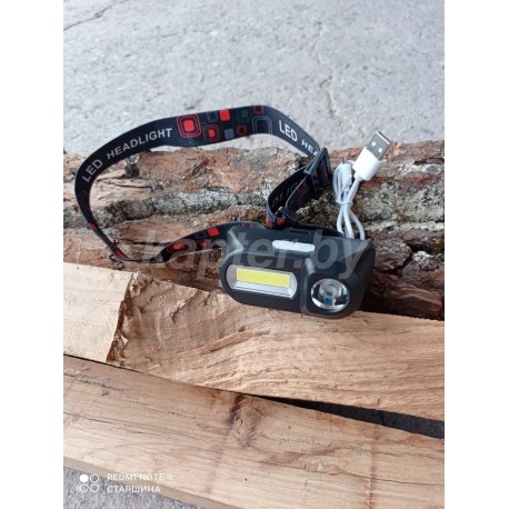 Фонарь налобный LED фонарь KX-1804 XPE+COB .