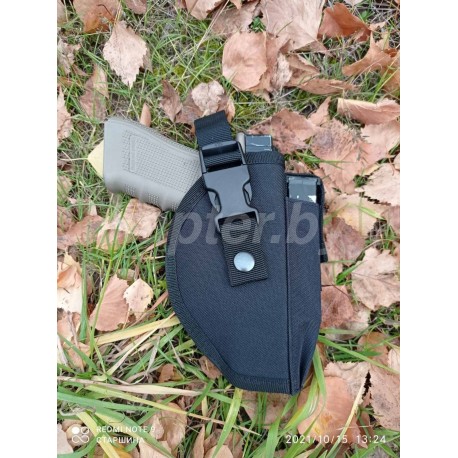 Кобура тактическая для пистолета  чёрная.