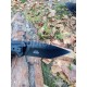 Нож со стеклобоем и стропорезом Wartech PWT215. Чёрный.