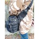 Многоцелевая поясная тактическая сумка. Multicam Black.